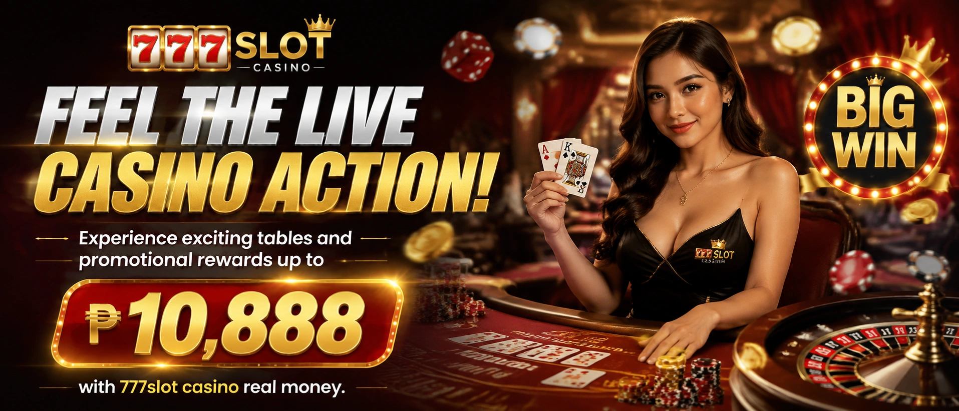 Live casino cashier and table flow preview