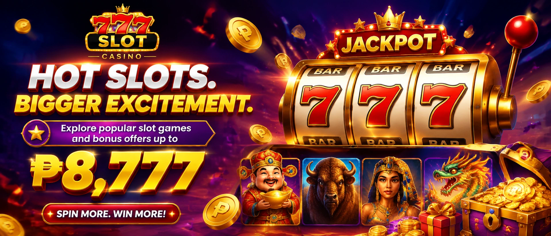 777Slot game hub style view