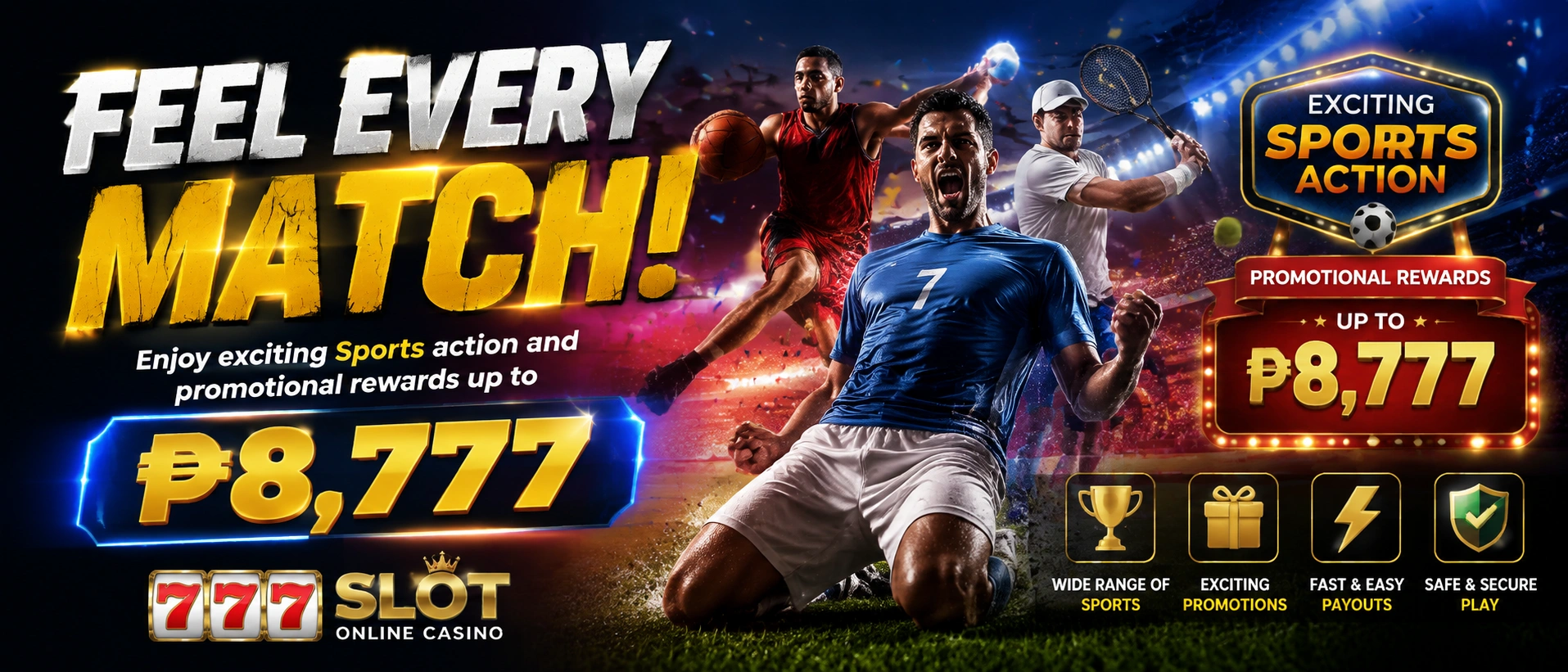 Sports betting hub visual for Philippine users
